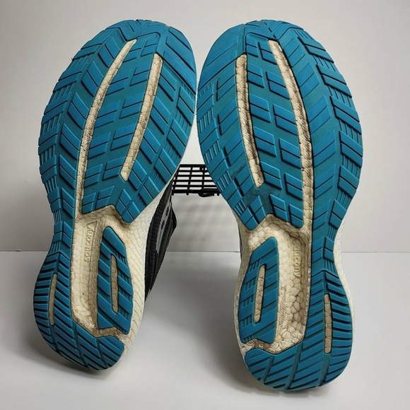 Saucony Triumph 19 Athletic Running Shoes Gray Blue Men’s Size 11 - Picture 4 of 8